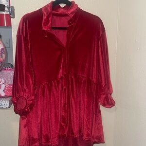 Women’s babydoll dress shirt